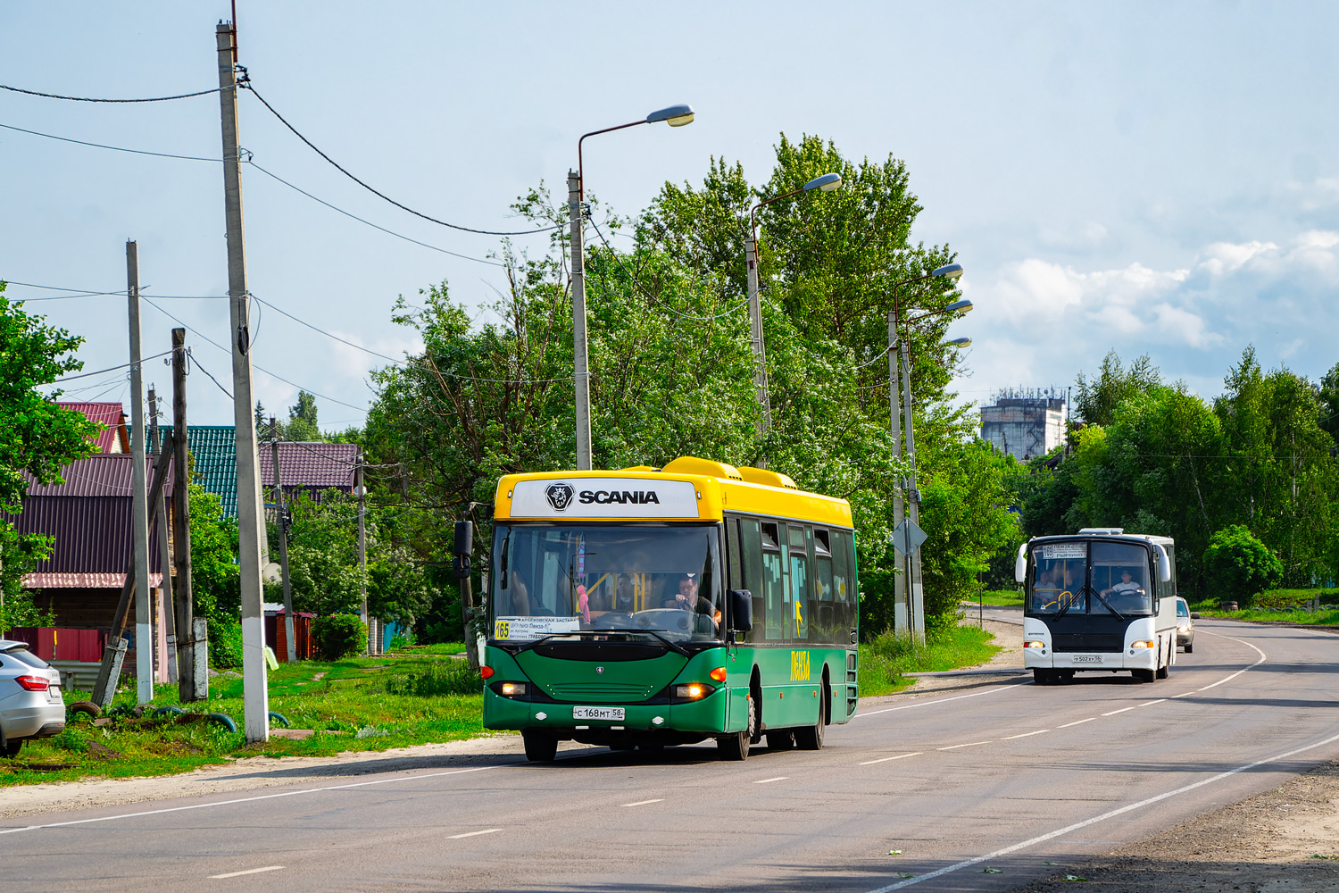 Пензенская область, Scania OmniLink I (Скания-Питер) № С 168 МТ 58