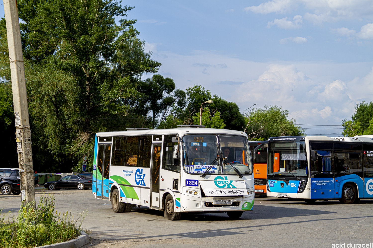 Омская область, ПАЗ-320414-04 "Вектор" (1-2) № 1224