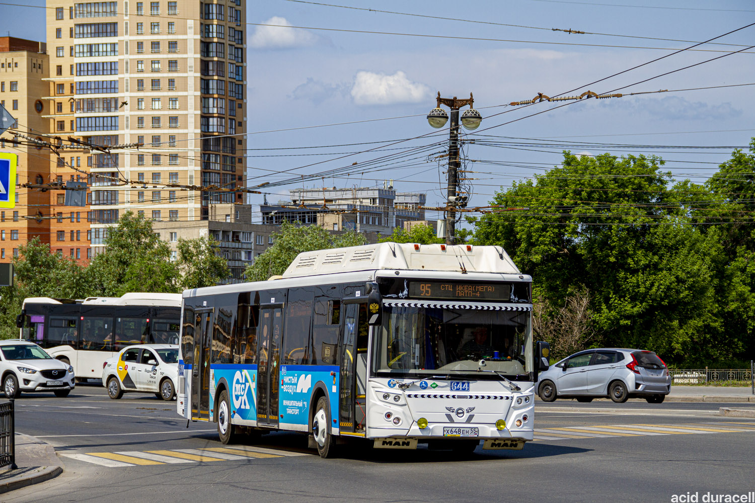 Омская область, ЛиАЗ-5292.67 (CNG) № 644