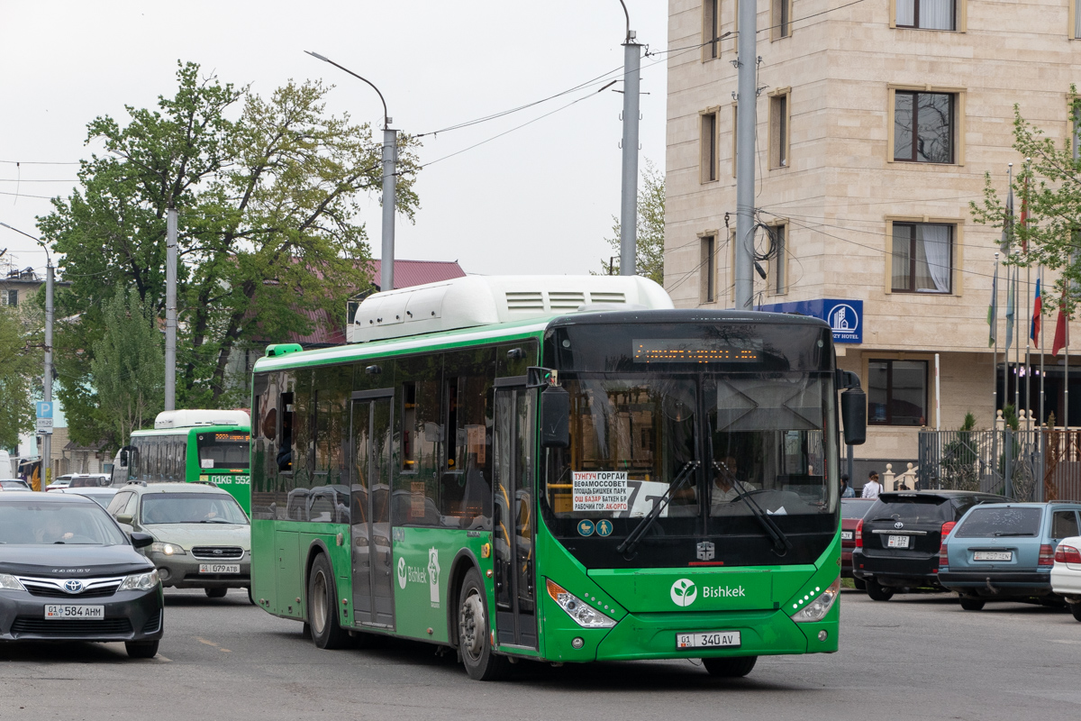 Кыргызстан, Zhong Tong LCK6105HGC Fashion № 01 340 AV