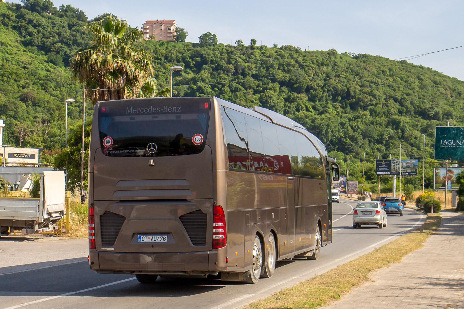 Черногория, Mercedes-Benz O580-16RHD Travego M № CT AU476