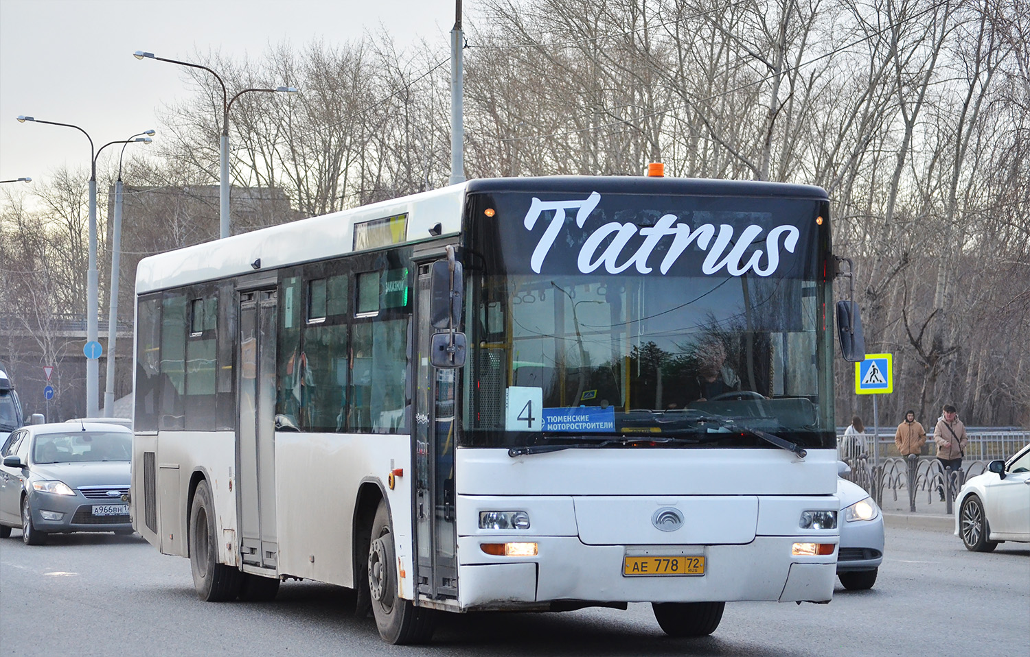 Тюменская область, Yutong ZK6118HGA № АЕ 778 72