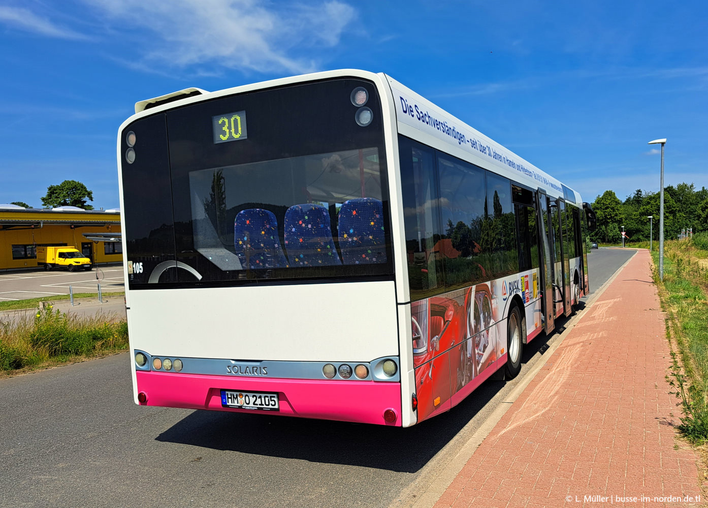 Нижняя Саксония, Solaris Urbino III 12 Ü № 105
