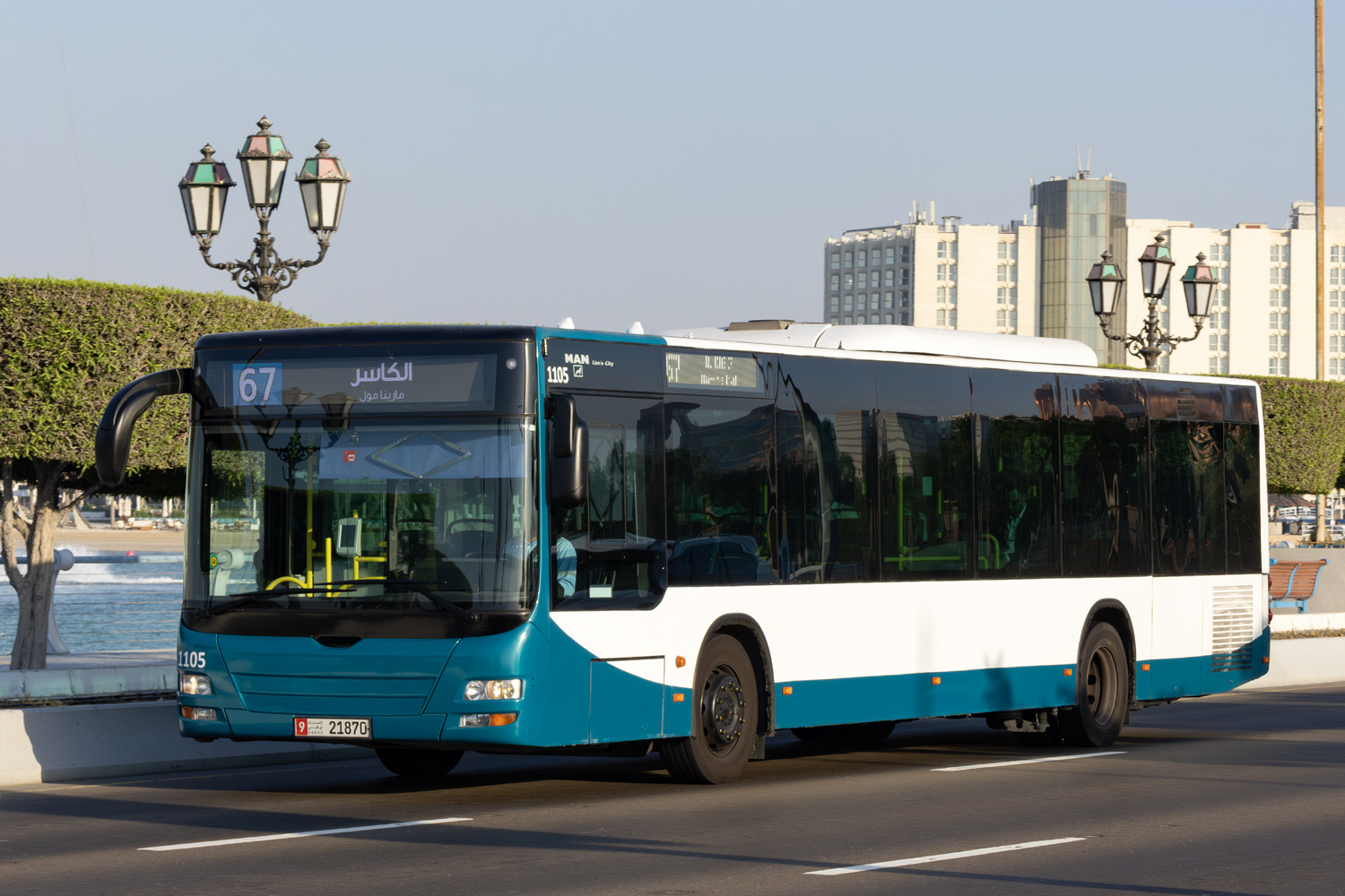 Об'єднані Арабські Емірати, MAN A21 Lion's City NL313 № 1105