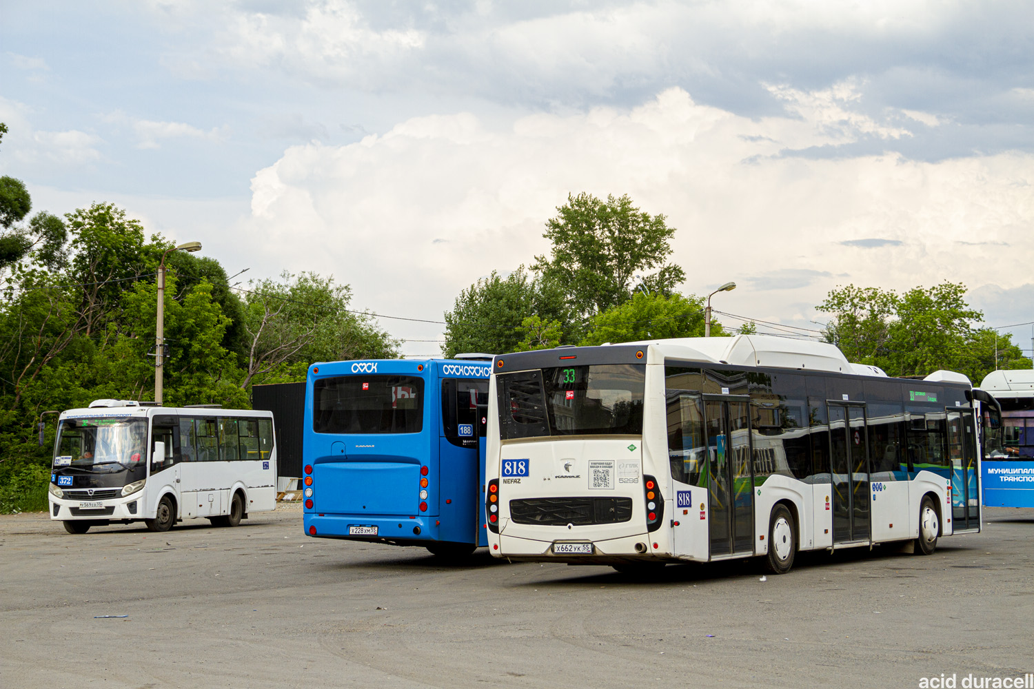 Омская область, НефАЗ-5299-40-57 (CNG) № 818