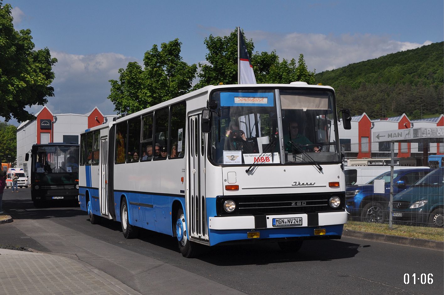 Тюрингия, Ikarus 280.03 № MGN-NV 24H; Тюрингия — 8. Ikarus-Bus-Treffen in Deutschland — Meiningen 17.05.2025