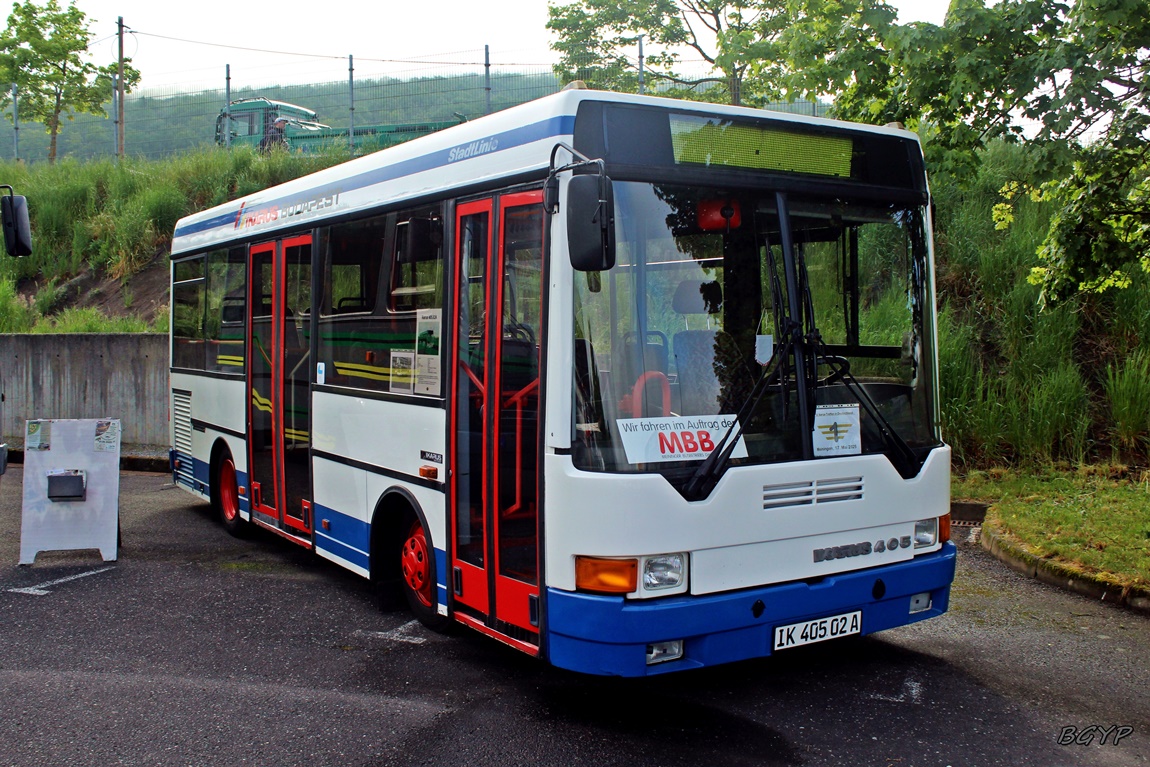Тюрингия, Ikarus 405.02A № W-SW 452; Тюрингия — 8. Ikarus-Bus-Treffen in Deutschland — Meiningen 17.05.2025