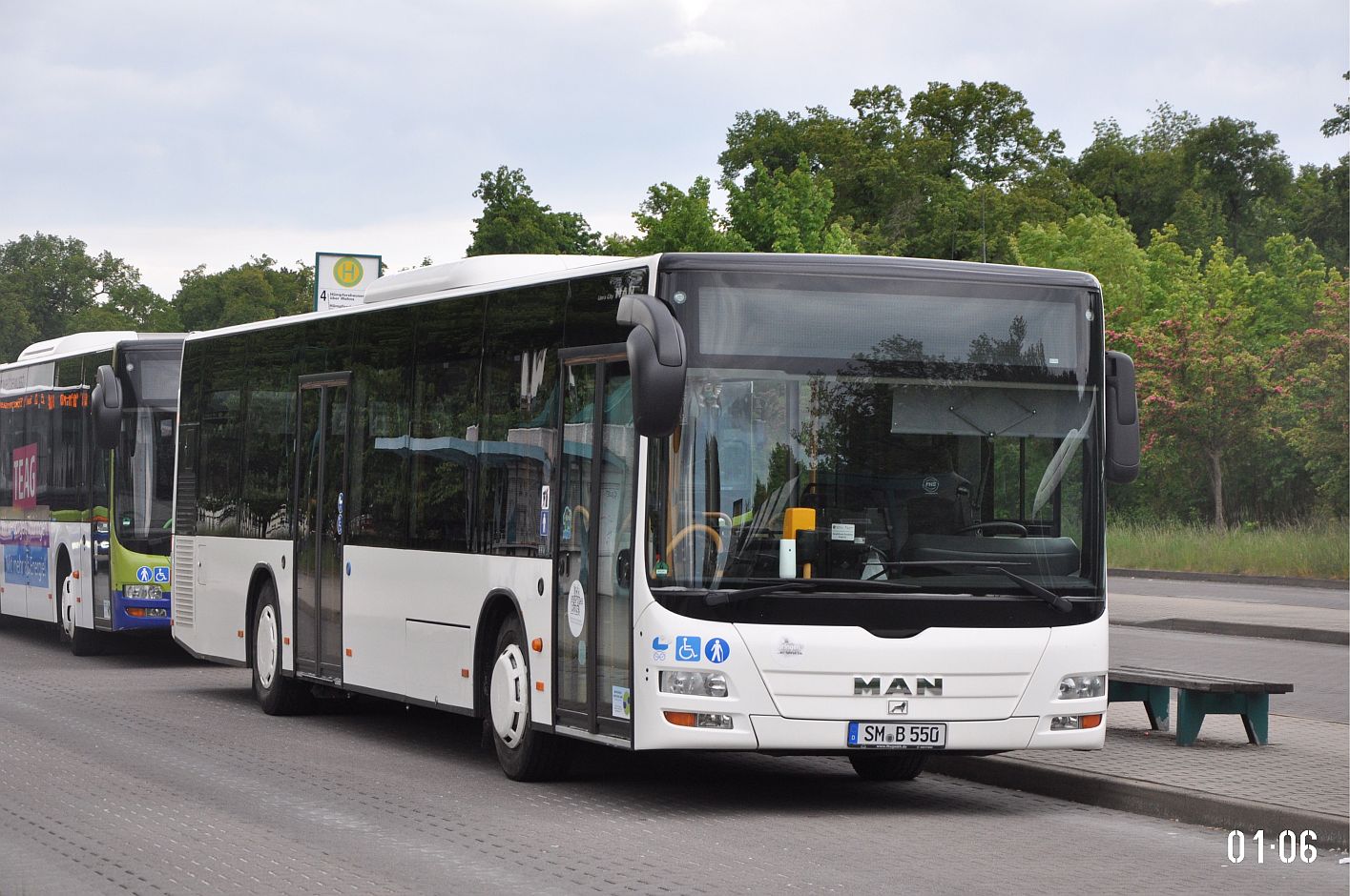 Тюрингия, MAN A21 Lion's City NL320 № SM-B 550