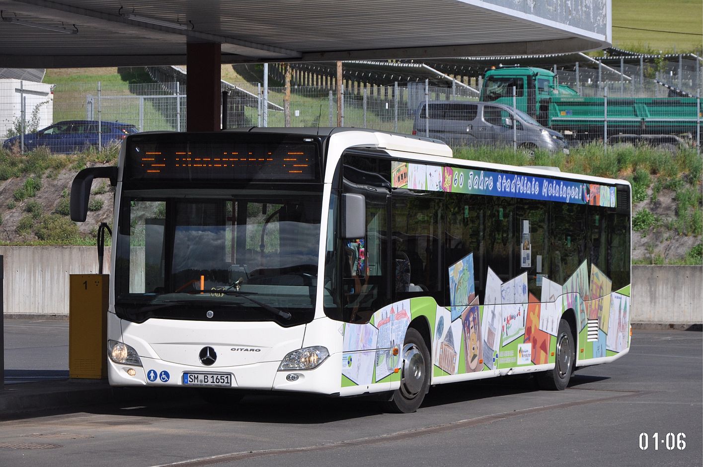 Тюрингия, Mercedes-Benz Citaro C2 № SM-B 1651; Тюрингия — 8. Ikarus-Bus-Treffen in Deutschland — Meiningen 17.05.2025