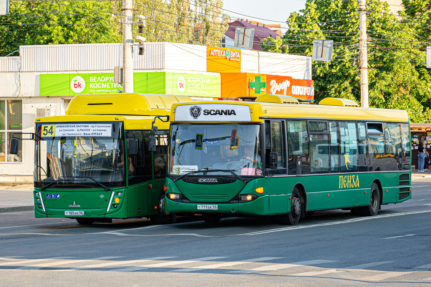 Пензенская область, Scania OmniLink I № Т 711 ЕК 58