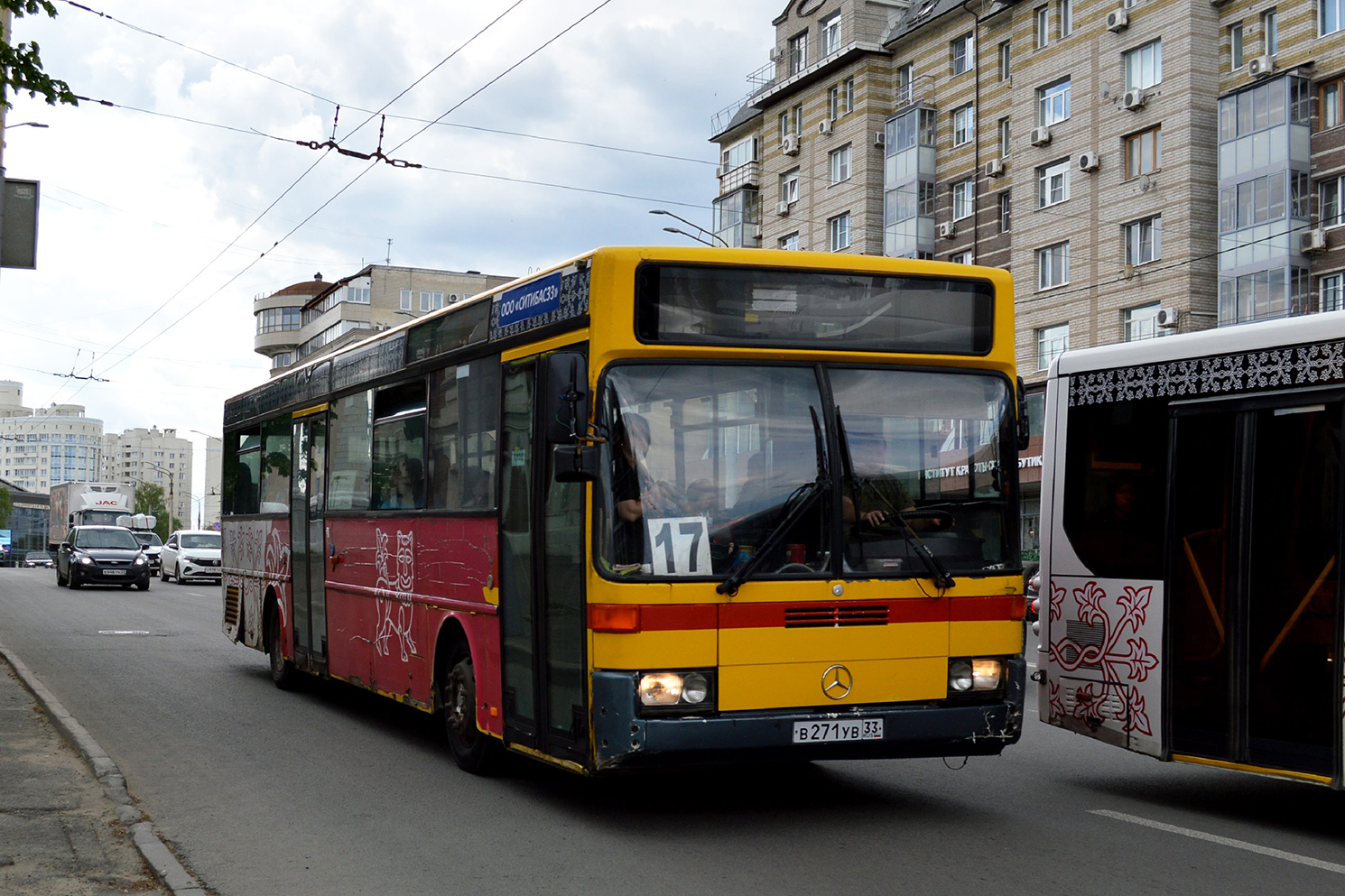 Владимирская область, Mercedes-Benz O405 № В 271 УВ 33