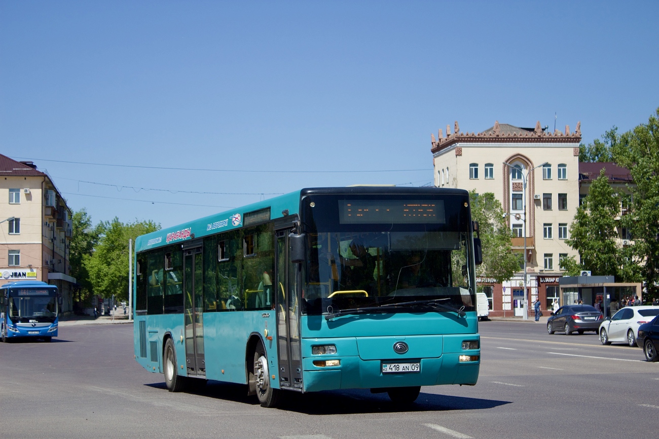 Карагандинская область, Yutong ZK6118HGA № 418 AN 09
