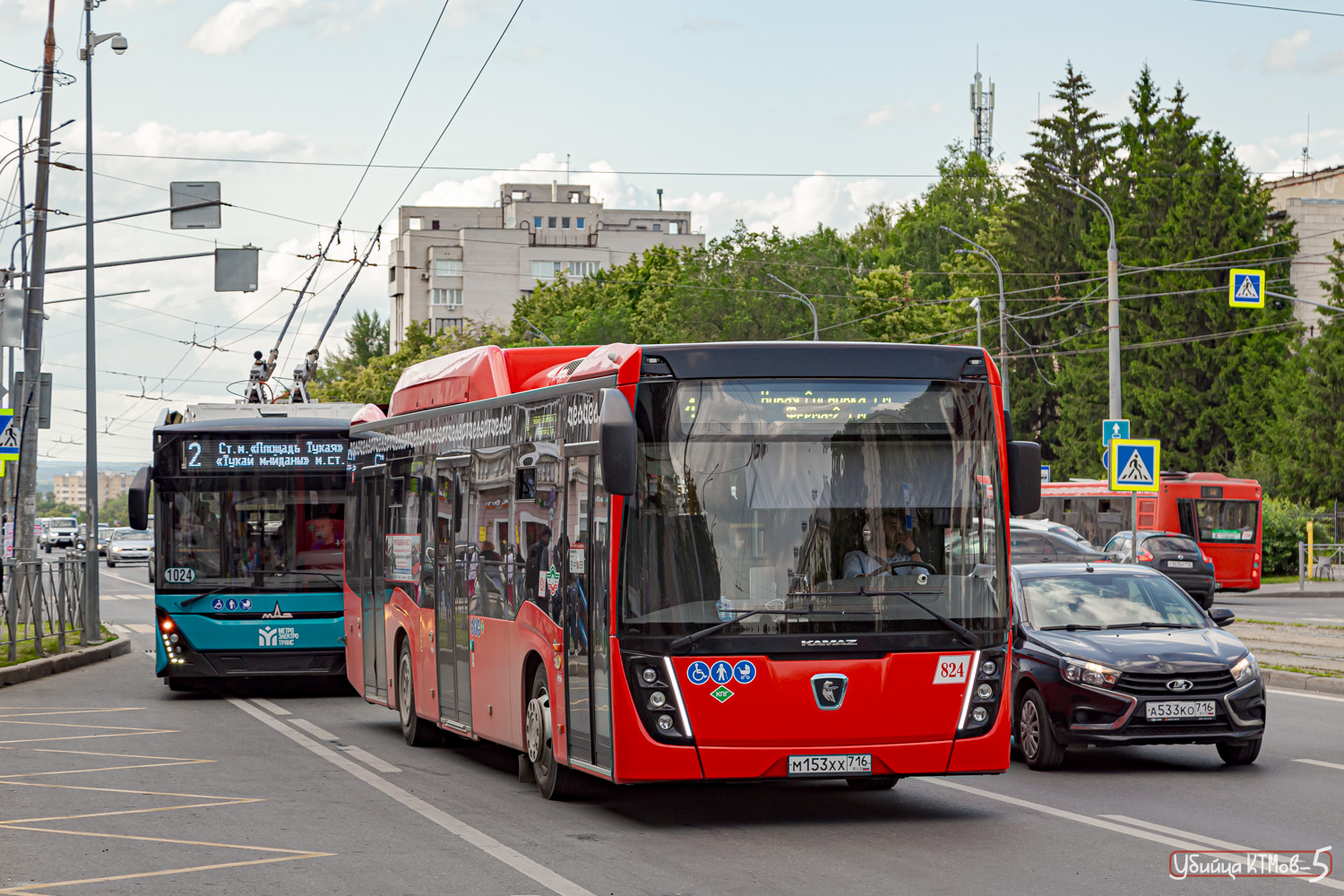 Татарстан, НефАЗ-5299-40-57 (CNG) № 824