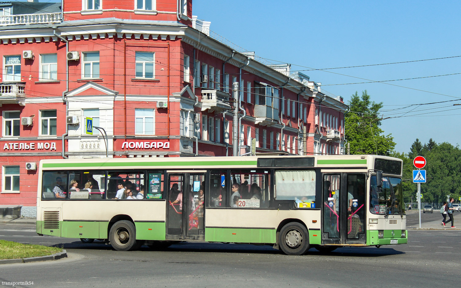 Алтайский край, Mercedes-Benz O405N2 № Н 890 ХК 22