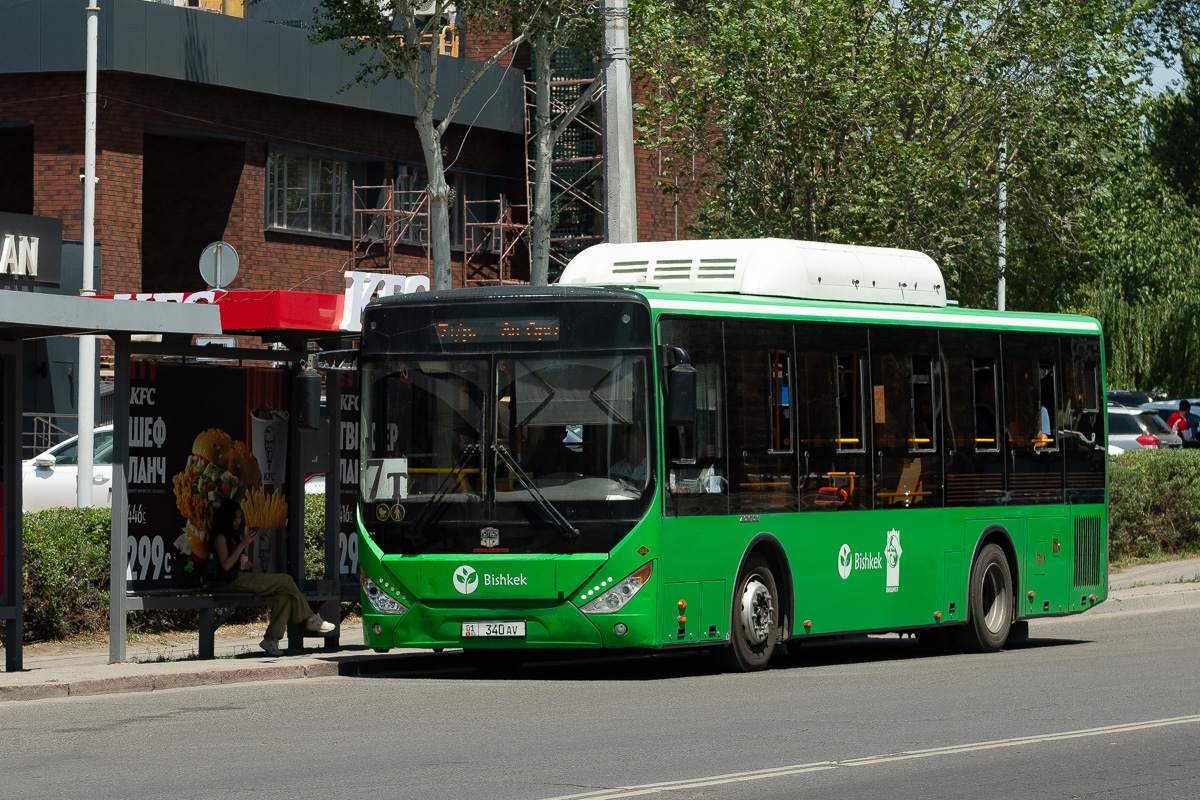 Кыргызстан, Zhong Tong LCK6105HGC Fashion № 01 340 AV