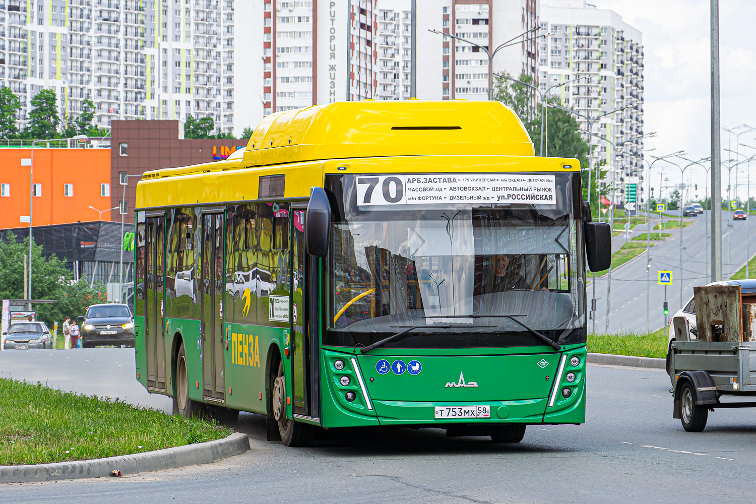 Пензенская область, МАЗ-203.948 № Т 753 МХ 58