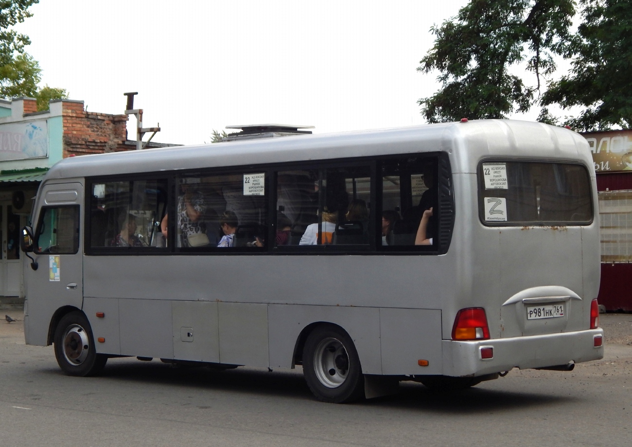 Ростовская область, Hyundai County LWB C09 (ТагАЗ) № Р 981 НК 761