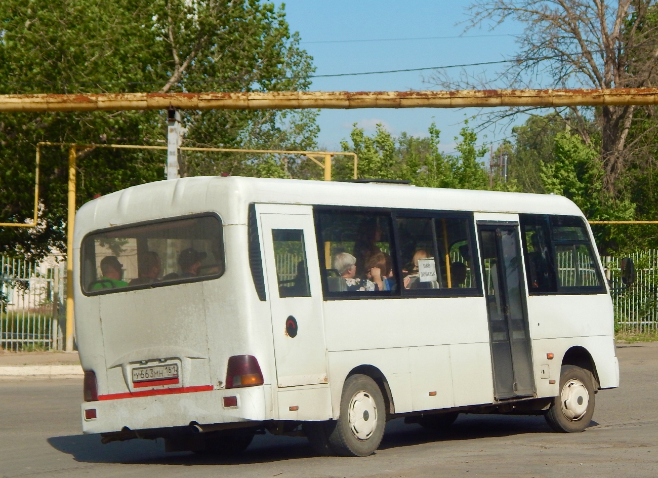 Ростовская область, Hyundai County LWB C09 (ТагАЗ) № У 663 МН 161 Ростовская область, Hyundai County LWB C09 (ТагАЗ) № У 663 МН 161
