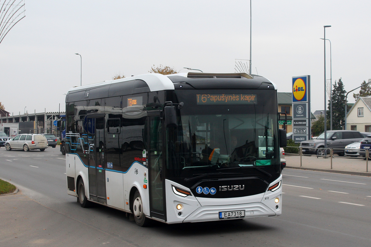 Литва, Anadolu Isuzu Novociti Volt № 411