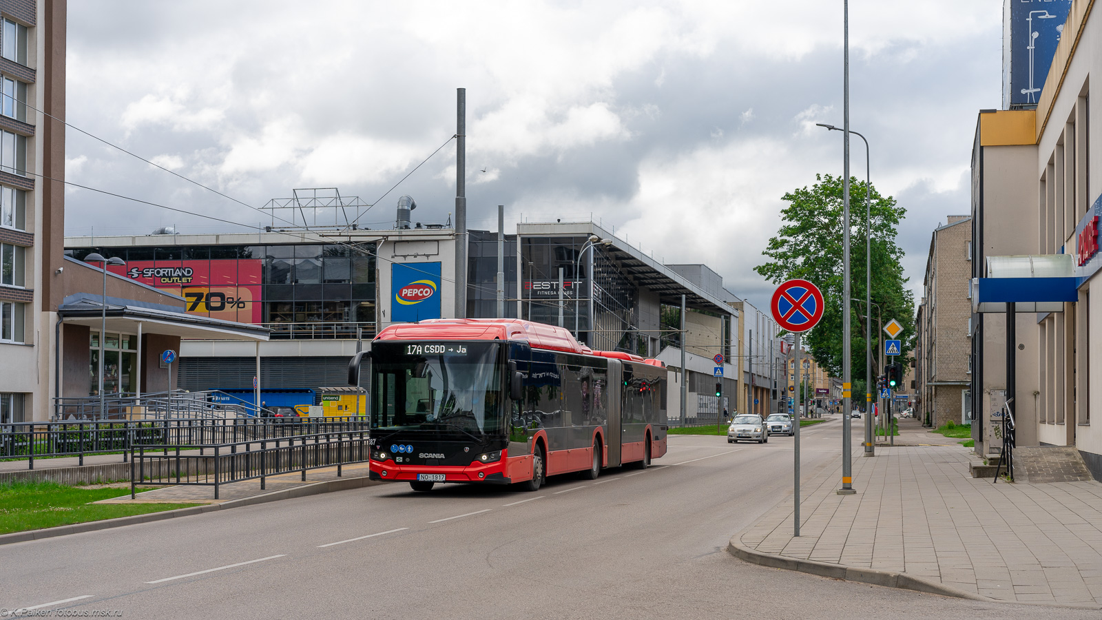 Латвия, Scania Citywide LFA II 17.9 № 387
