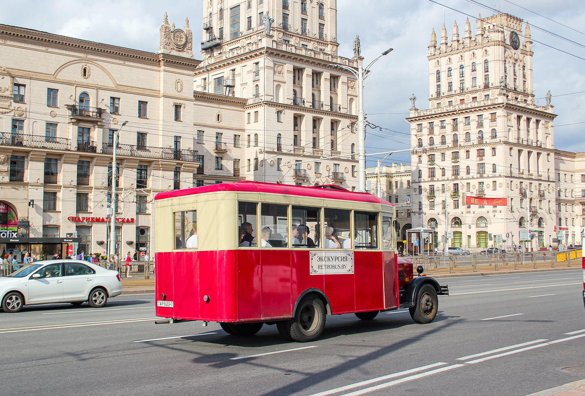 Минск, ЗиС-8 (реплика) № АР 8482-7 Минск, ЗиС-8 (реплика) № АР 8482-7