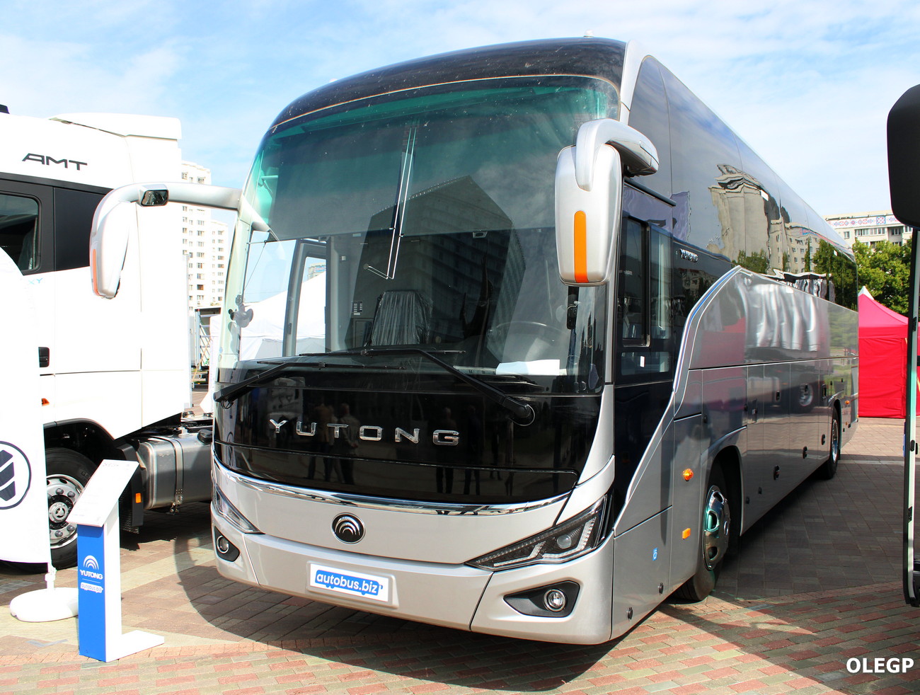 Минская область, Yutong C12PRO (ZK6128H) № [ZK6128H-12312]; Минск — Выставка "БАМАП-2025"