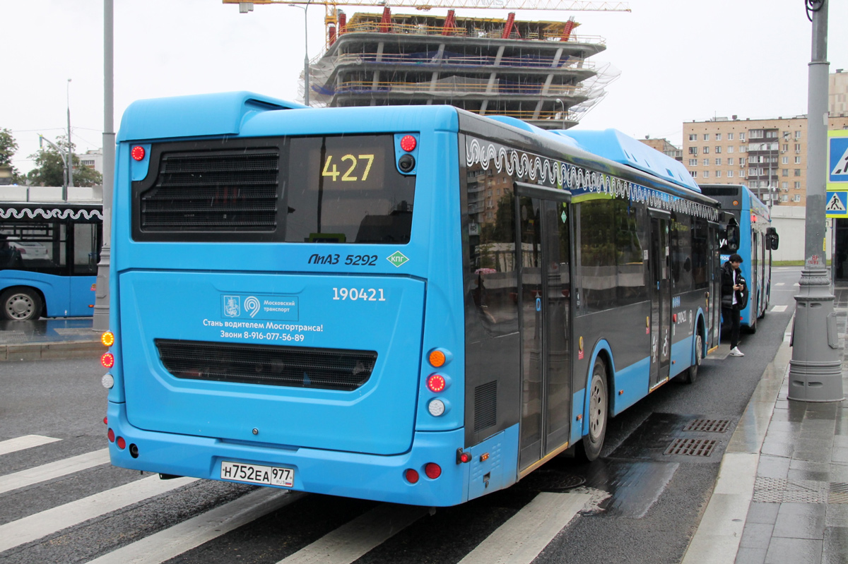 Moskwa, LiAZ-5292.67 (CNG) Nr 190421