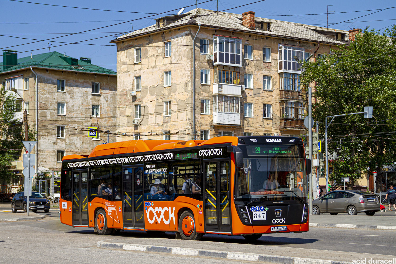 Омская область, НефАЗ-5299-40-57 (CNG) № 847