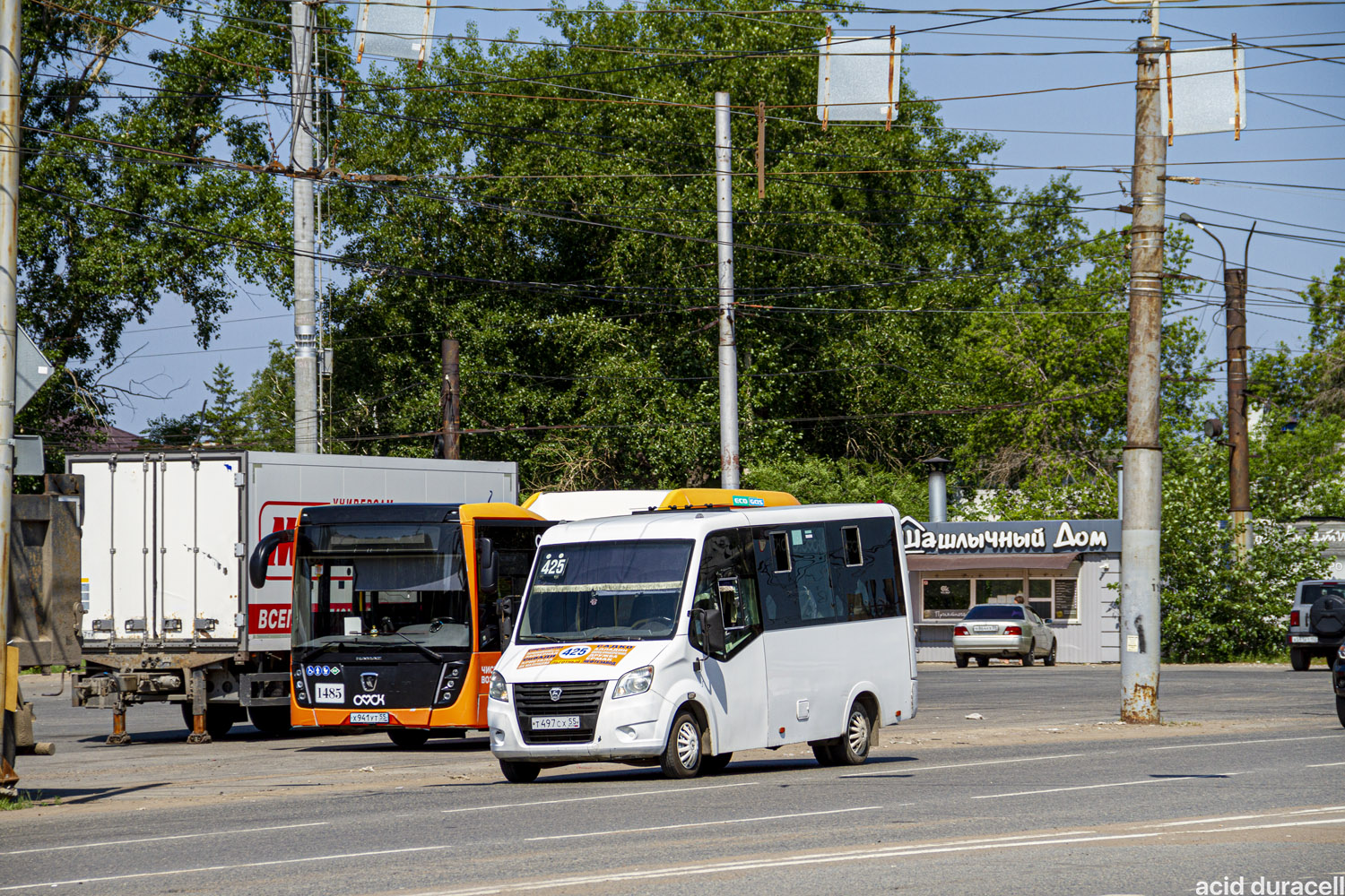 Омская область, ГАЗ-A64R42 Next № Т 497 СХ 55 Омская область, ГАЗ-A64R42 Next № Т 497 СХ 55