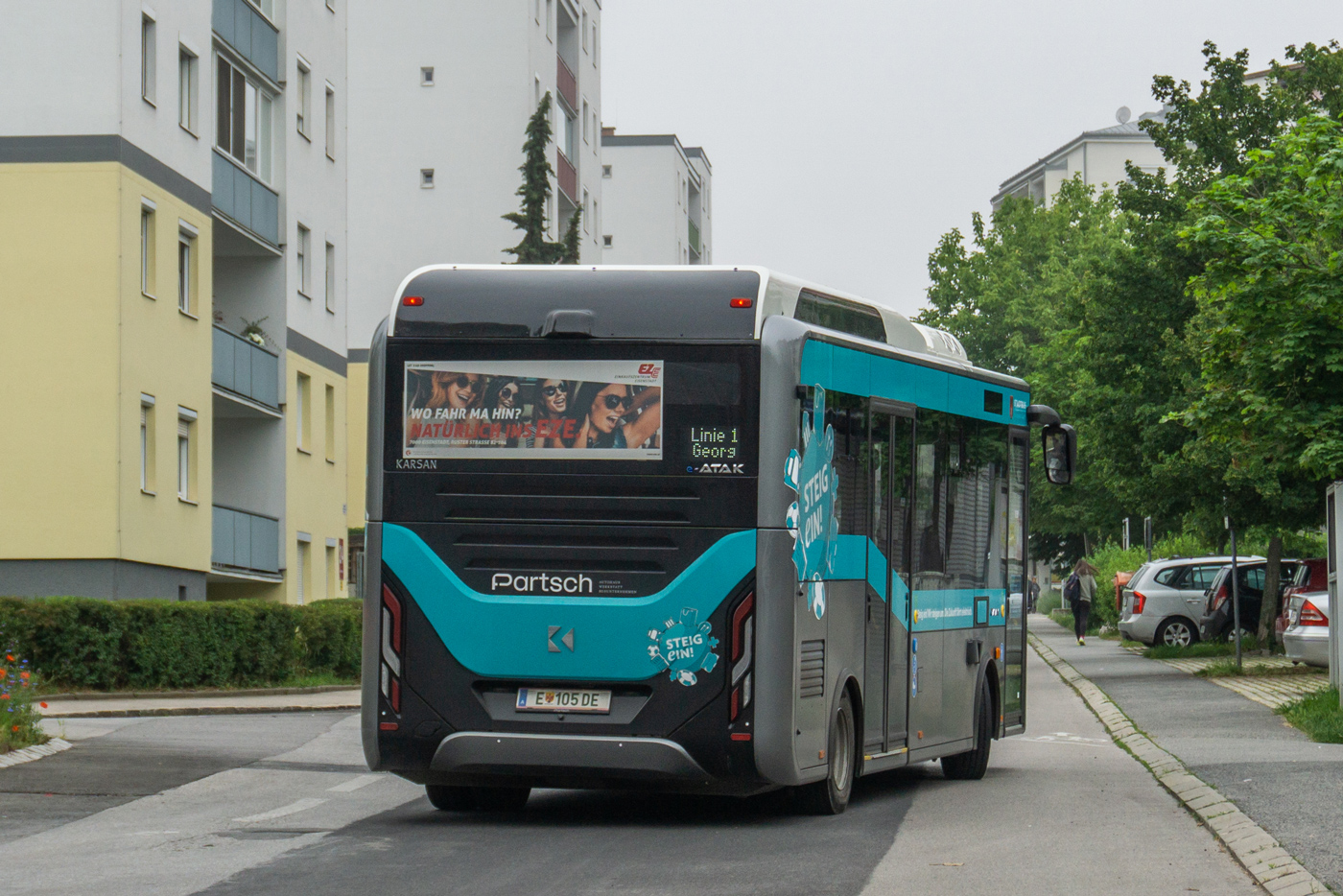 Австрия, Karsan e-Atak № E 105 DE