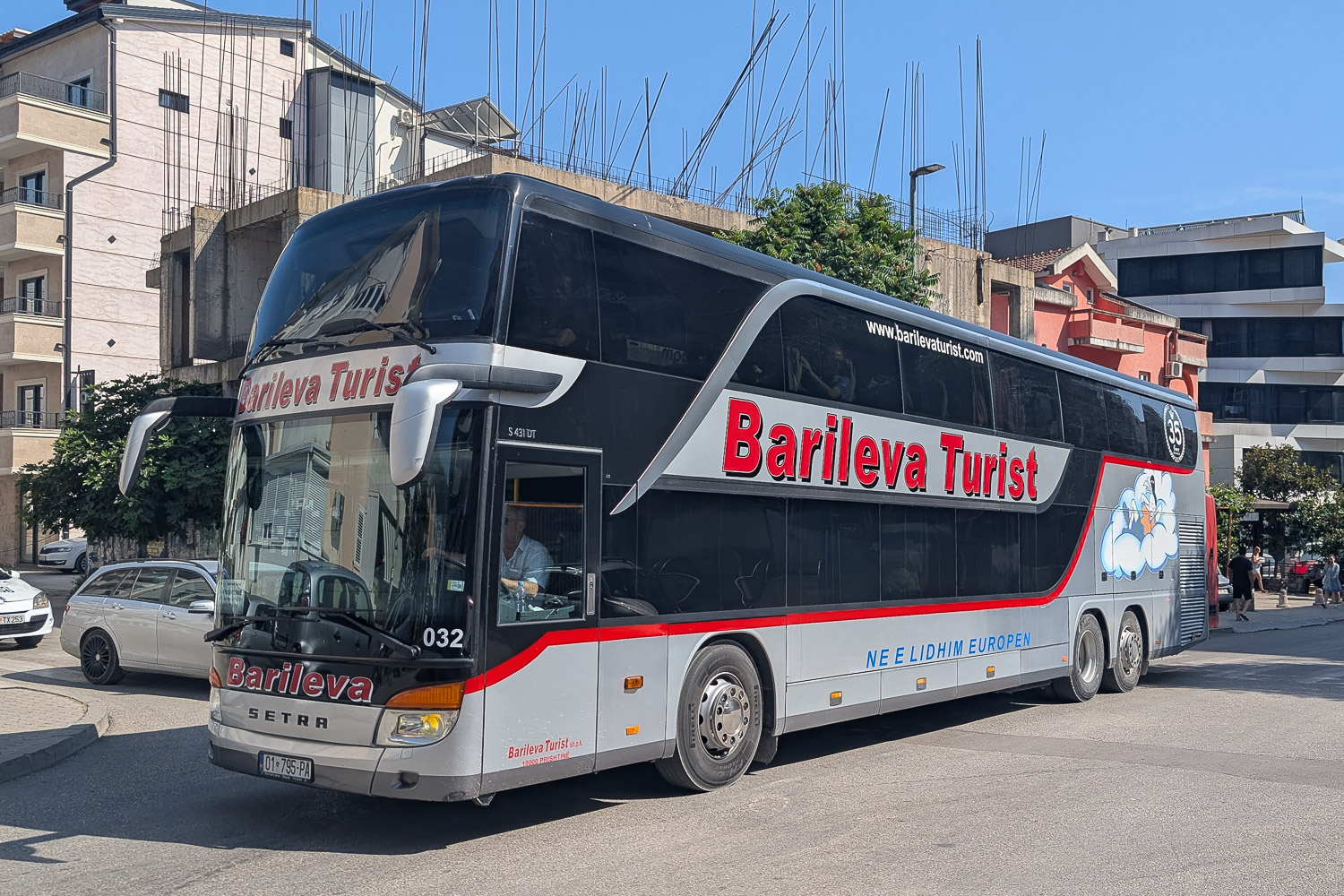 Косово, Setra S431DT № 032