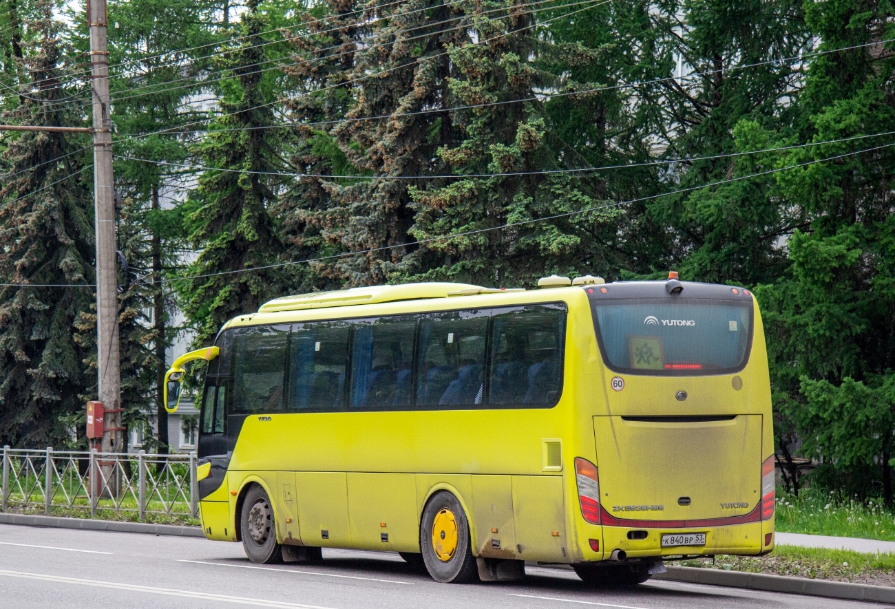 Новгородская область, Yutong ZK6938HB9 № К 840 ВР 53