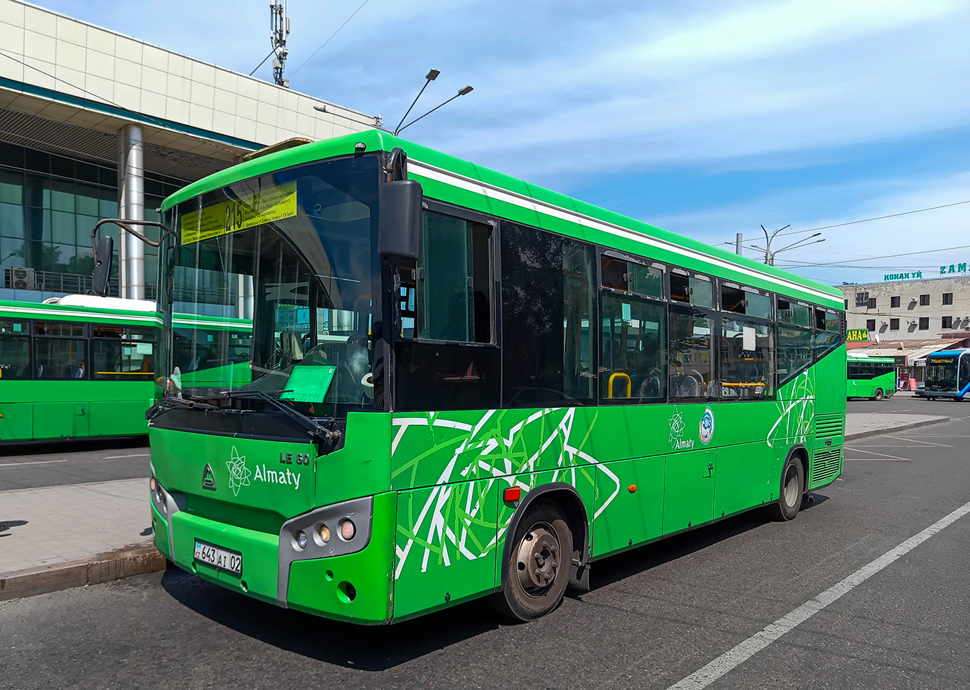 Алматы, SAZ LE60 № 643 AI 02