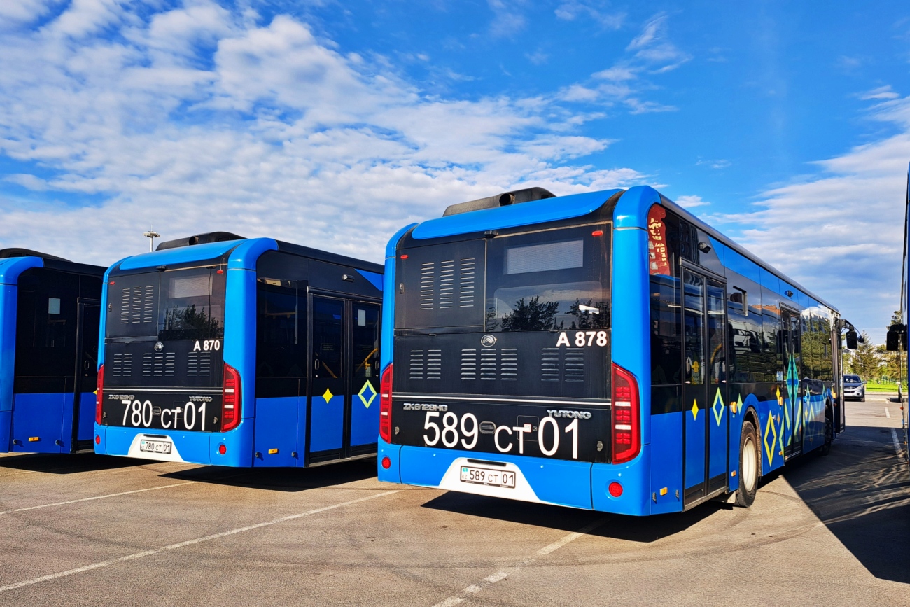 Астана, Yutong ZK6128HG (QazTehna) № A878