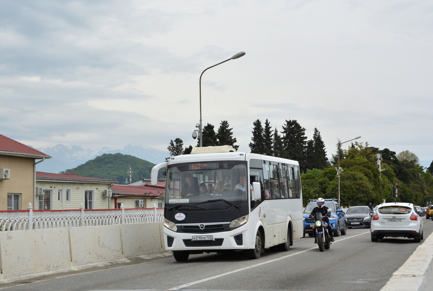 Краснодарский край, ПАЗ-320435-04 "Vector Next" № Е 210 ХЕ 123