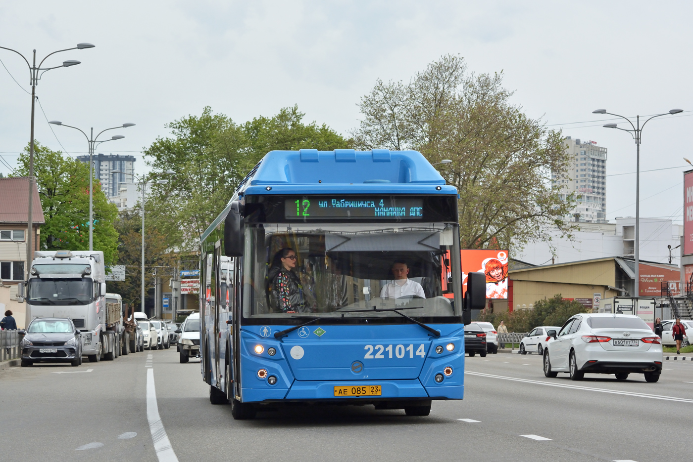 Краснодарский край, ЛиАЗ-5292.67 (CNG) № 221014