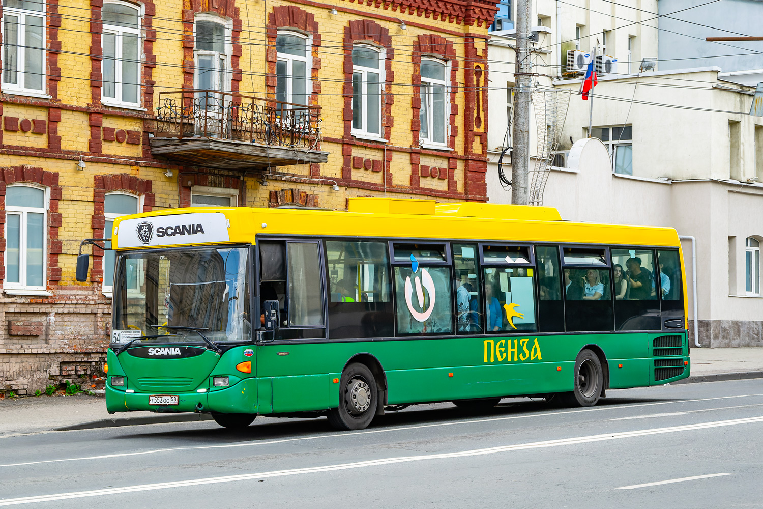 Пензенская область, Scania OmniLink I (Скания-Питер) № Т 553 ОО 58