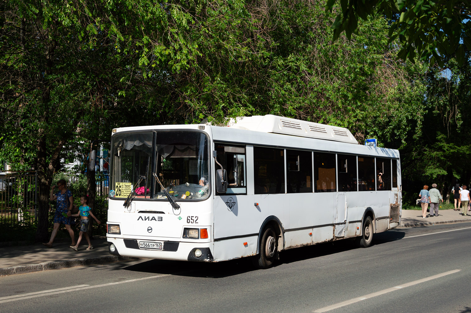 Самарская область, ЛиАЗ-5293.70 № 652