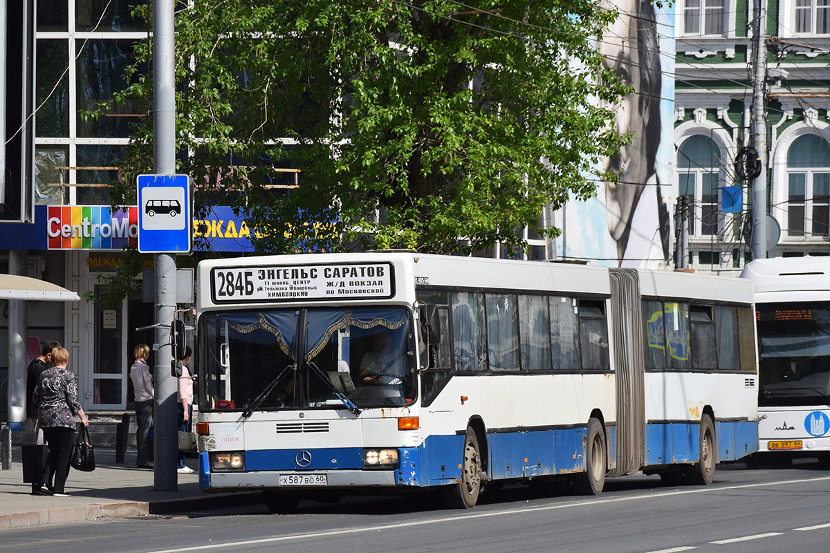 Саратовская область, Mercedes-Benz O405GN № Х 587 ВО 60