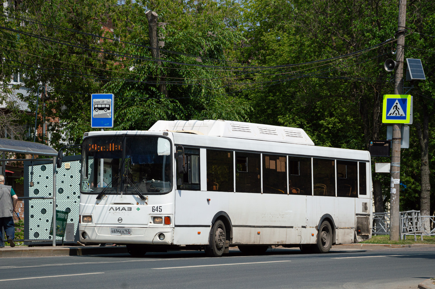 Самарская область, ЛиАЗ-5293.70 № 645