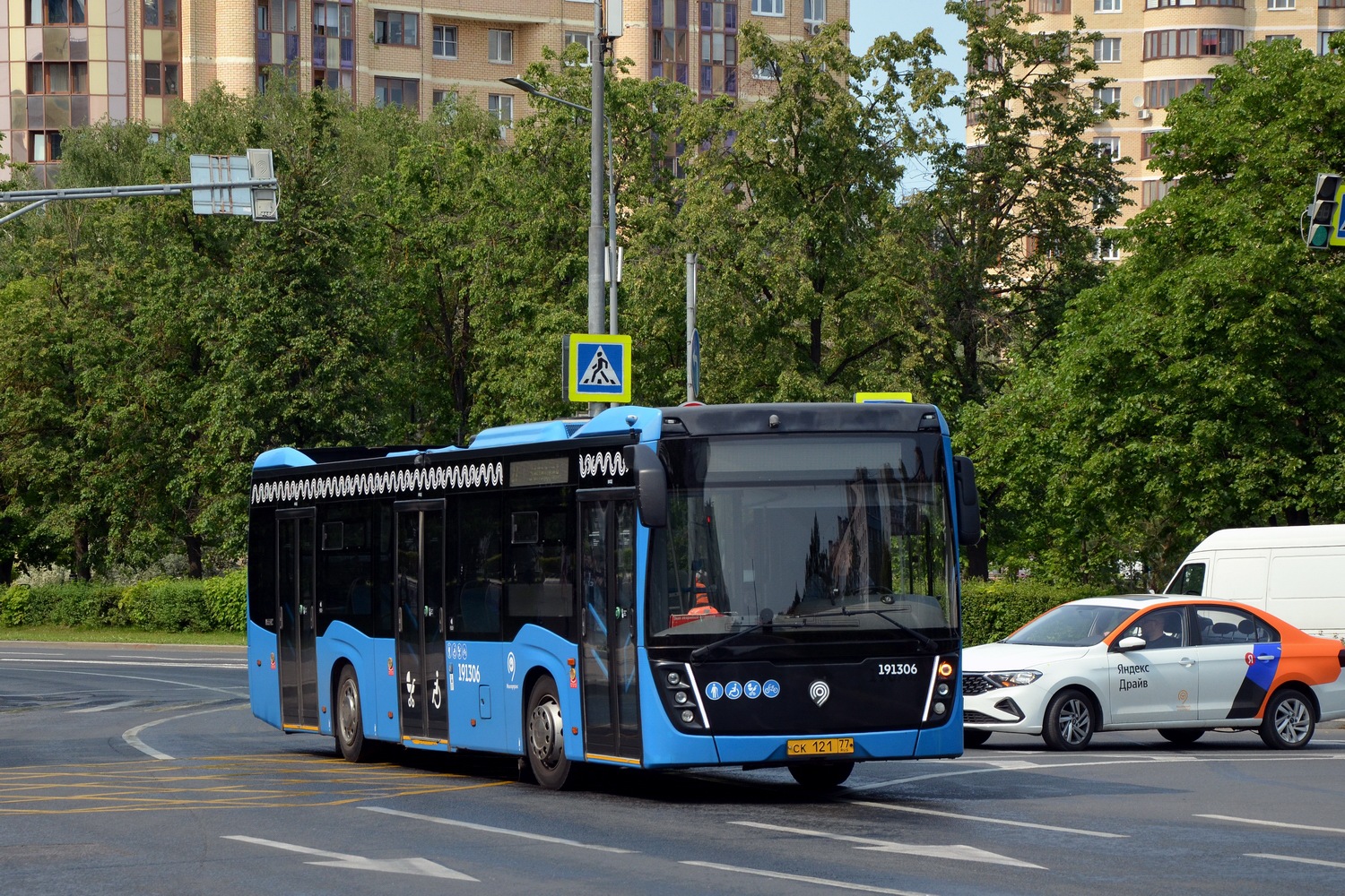 Москва, НефАЗ-5299-40-52 № 191306 Москва, НефАЗ-5299-40-52 № 191306