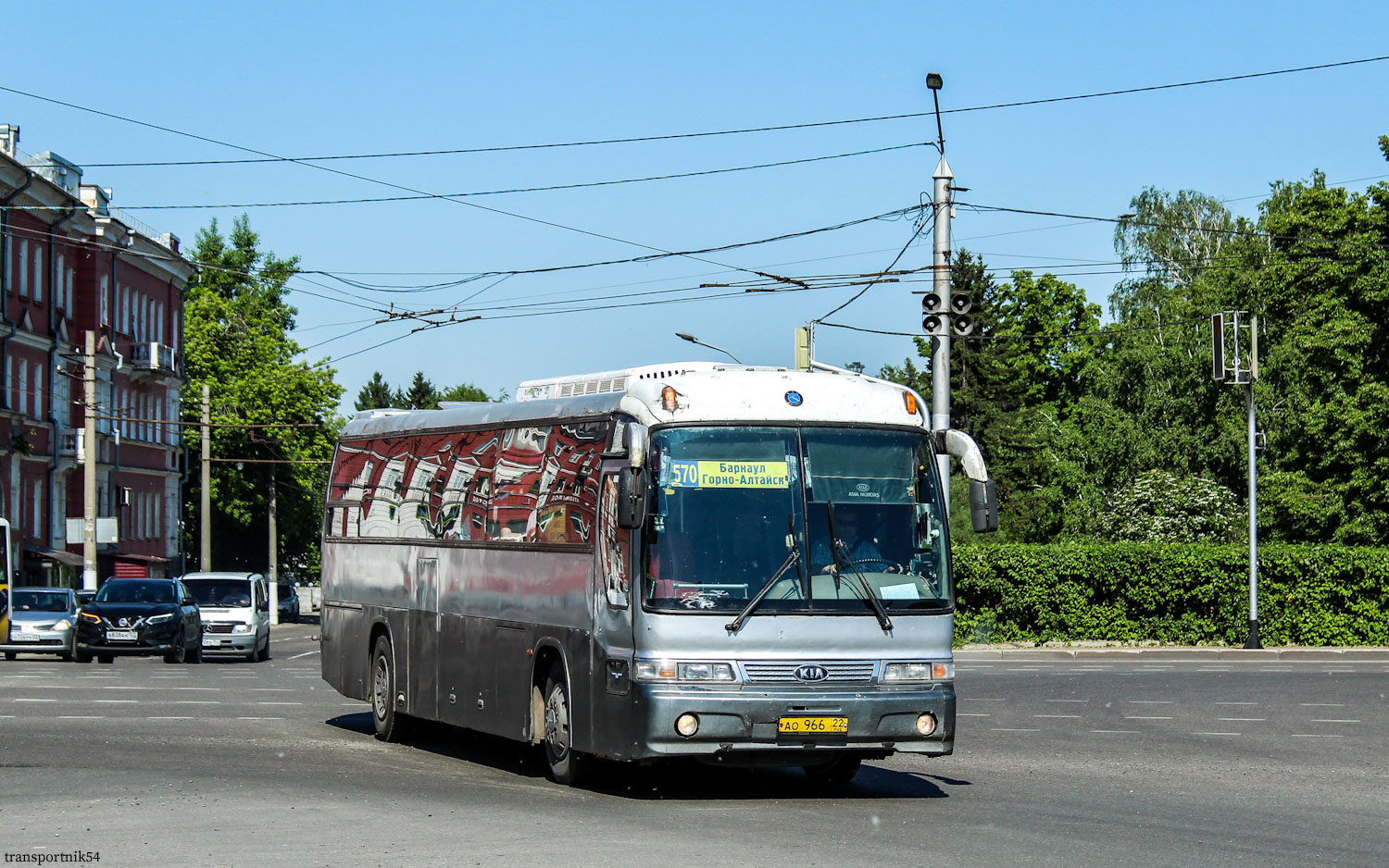 Алтайский край, Kia Granbird № АО 966 22