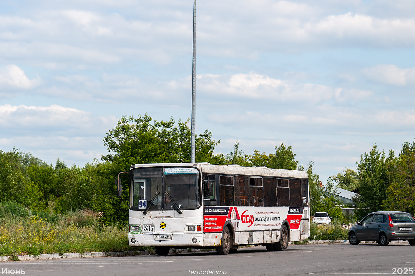 Омская область, ЛиАЗ-5256.53 № 537