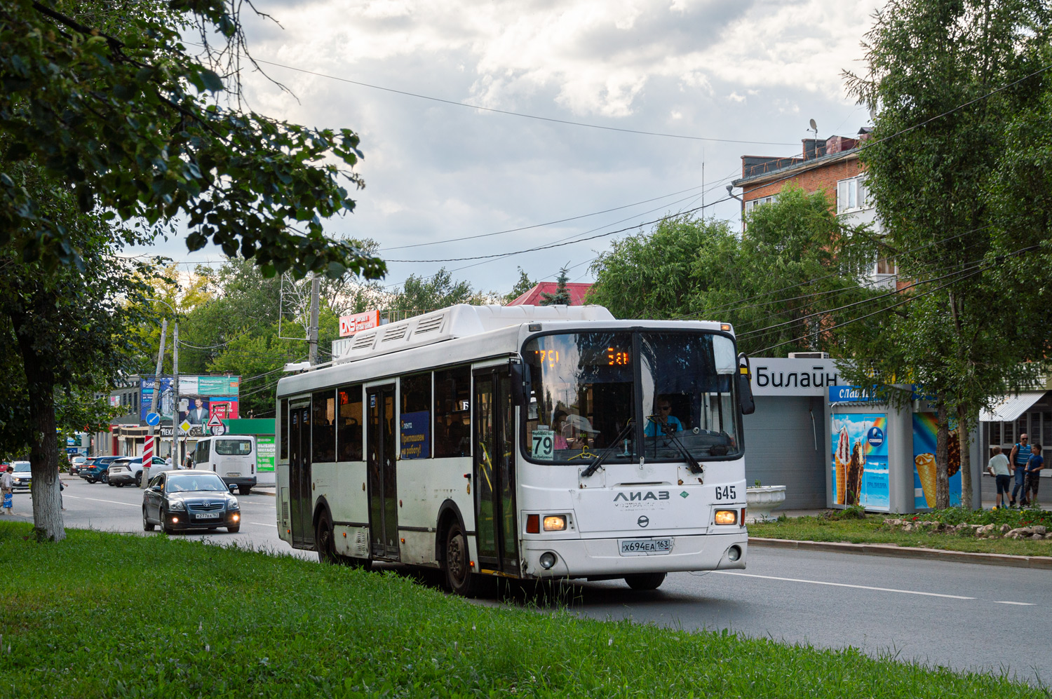 Самарская область, ЛиАЗ-5293.70 № 645