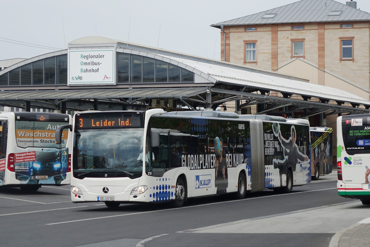 Бавария, Mercedes-Benz Citaro C2 G hybrid № 210