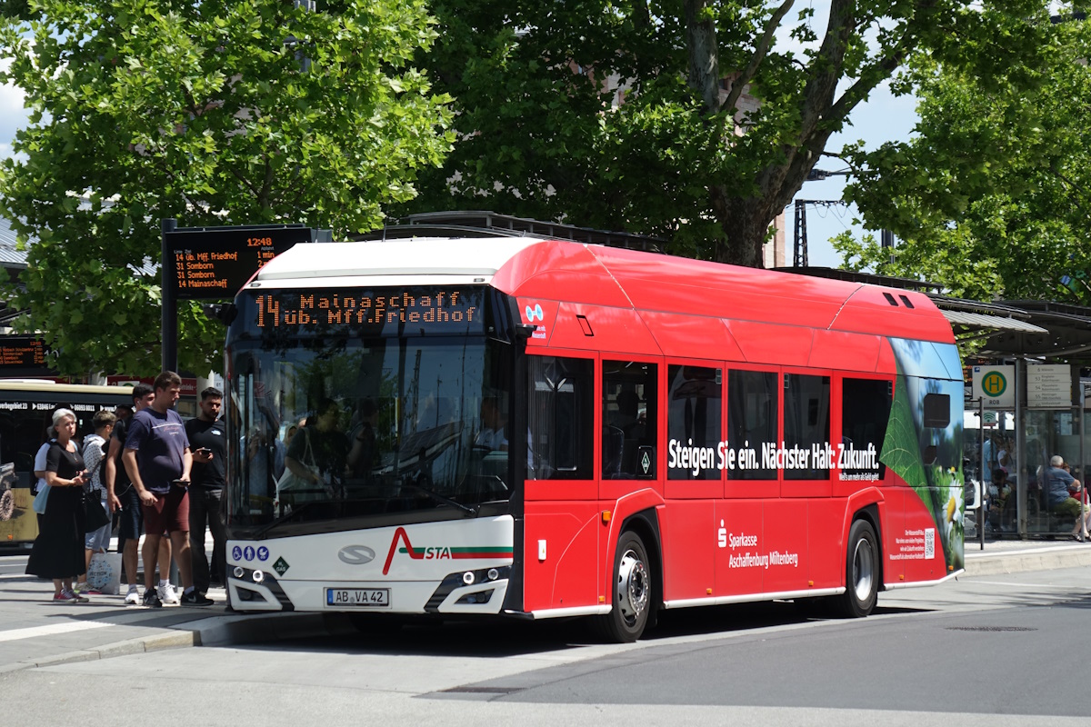 Bayern, Solaris Urbino IV 12 hydrogen Nr. 242