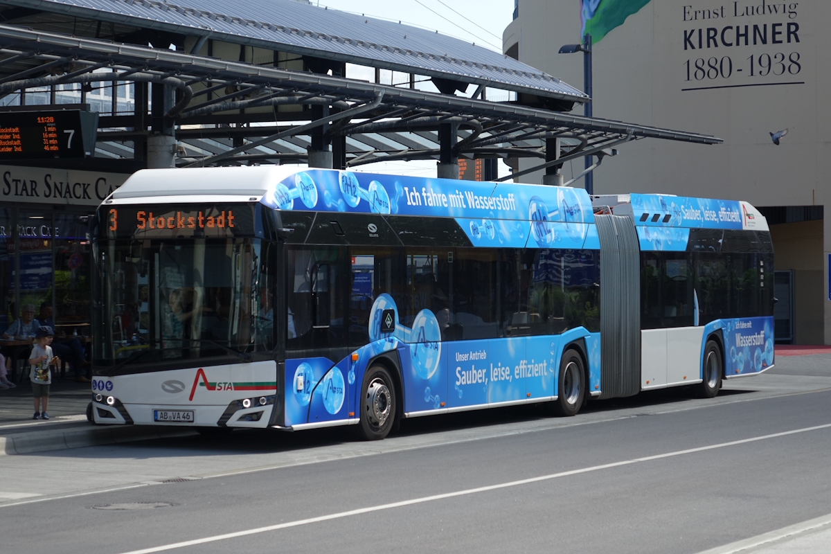 Бавария, Solaris Urbino IV 18 hydrogen № 246