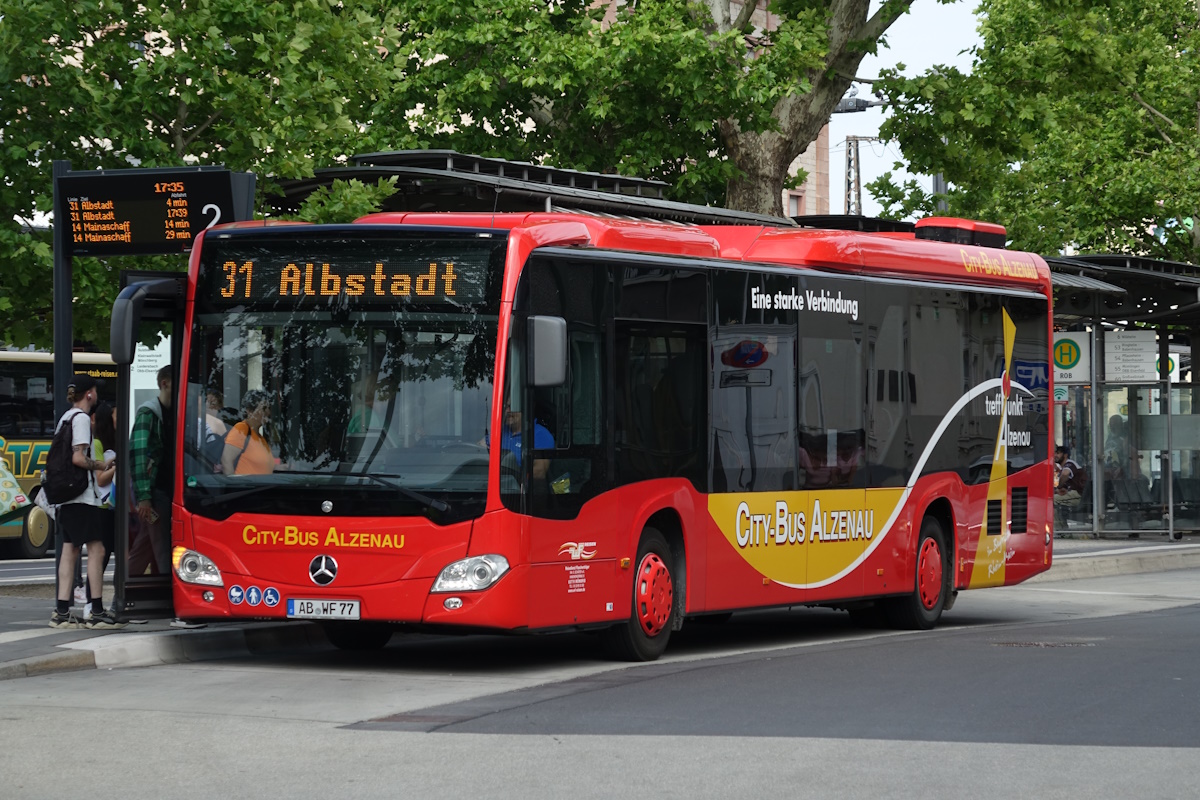 Бавария, Mercedes-Benz Citaro C2 LE hybrid № AB-WF 77