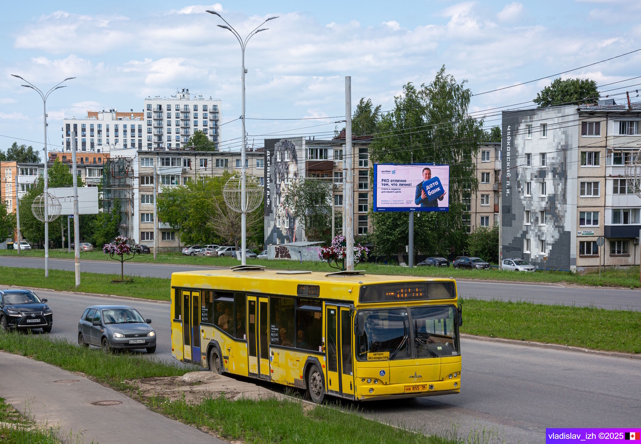 Удмуртия, МАЗ-103.465 № НА 855 18