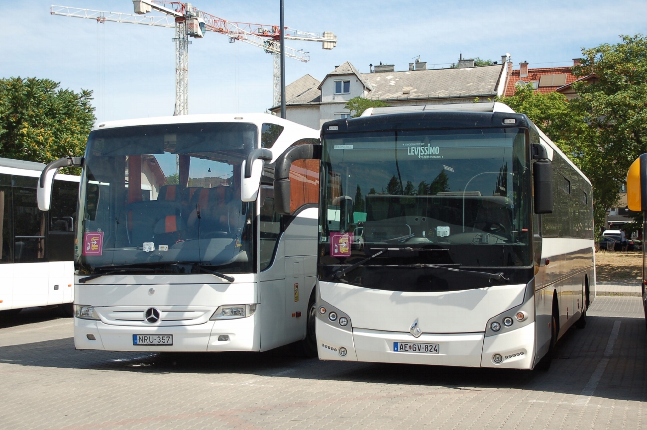 Венгрия, Mercedes-Benz Tourismo II 15RHD № NRU-357; Венгрия, Fast Starter S № AE GV-824